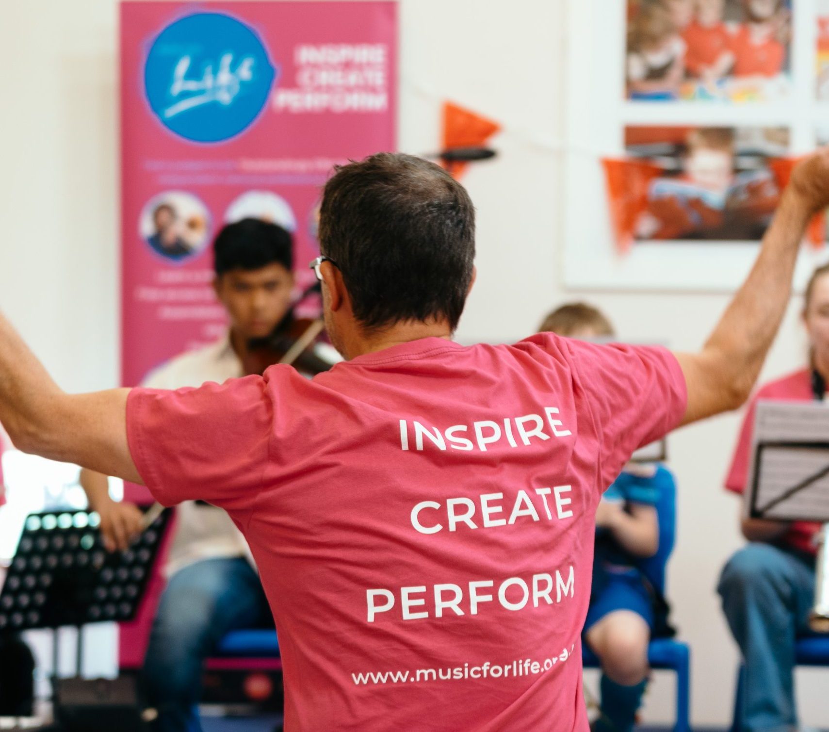 inspire create perform t shirt